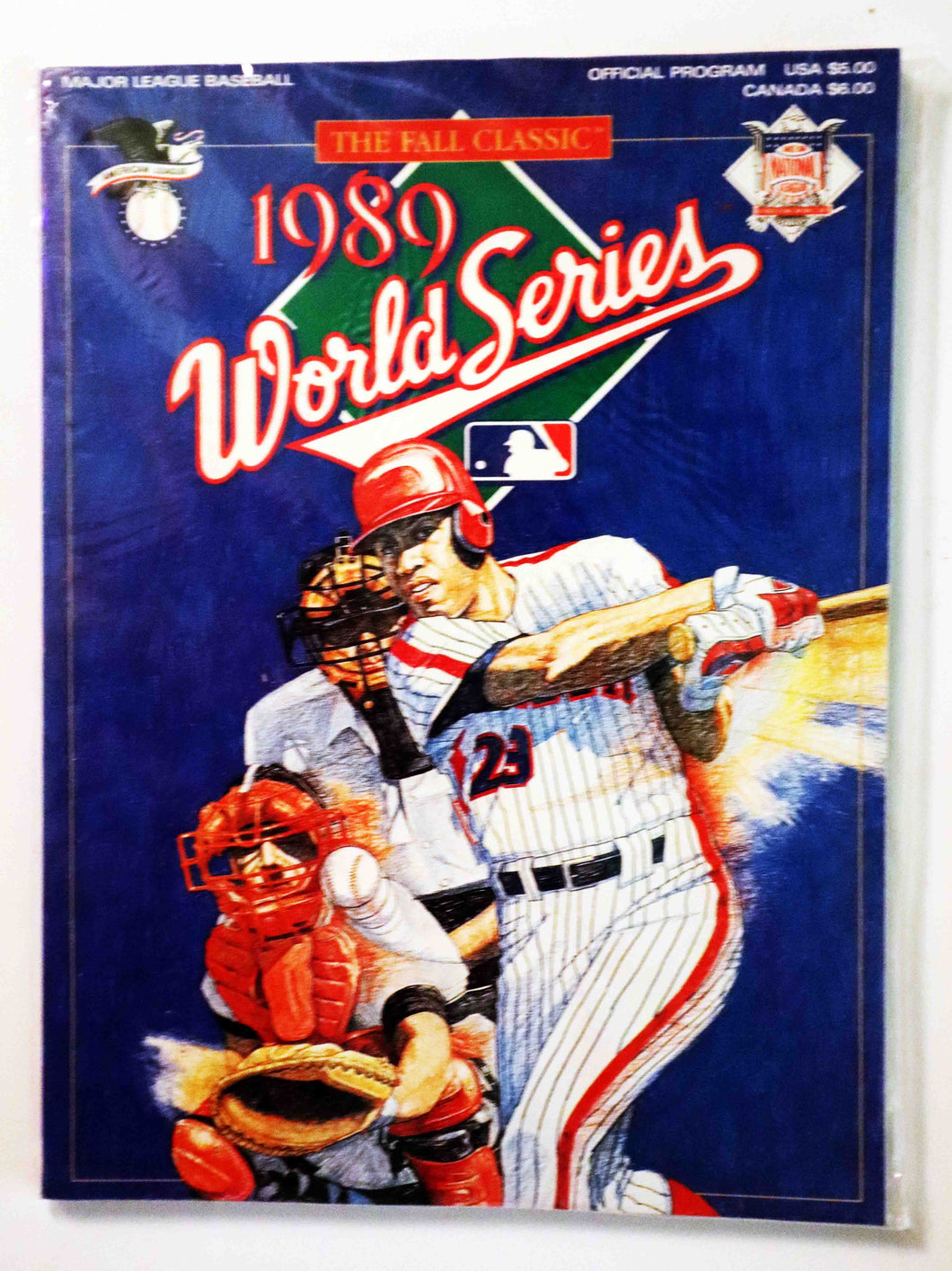 Sports Memorabilia Baseball - 1989 World Series Program - Giants Vs. A's - 