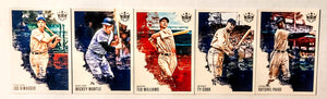 2020 Donruss (Panini) Baseball Card; Donruss Diamond Kings; 5 Card Lot, Legendary Players from the Past!!