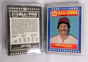Trading Cards Baseball Lot- Burger King - 1986 -  2nd Edition - Trading Cards W/ Collectors Album - Lot Of 10 Cards