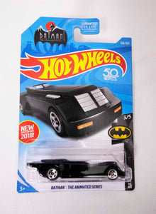 Toy Diecast 1:64 - Hot Wheels - "Batmobile" - Batman:  The Animated Series - TREASURE HUNT - 256/365 - Batman 3/5 - 2019 - NEW - MOC