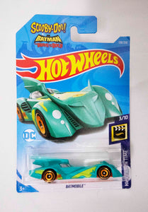 Toy Diecast 1:64 - Hot Wheels - "Batmobile" - Scooby Doo & Batman The Brave And The Bold - 128/250 - HW Screen Time 3/10 - 2019 - NEW - MOC