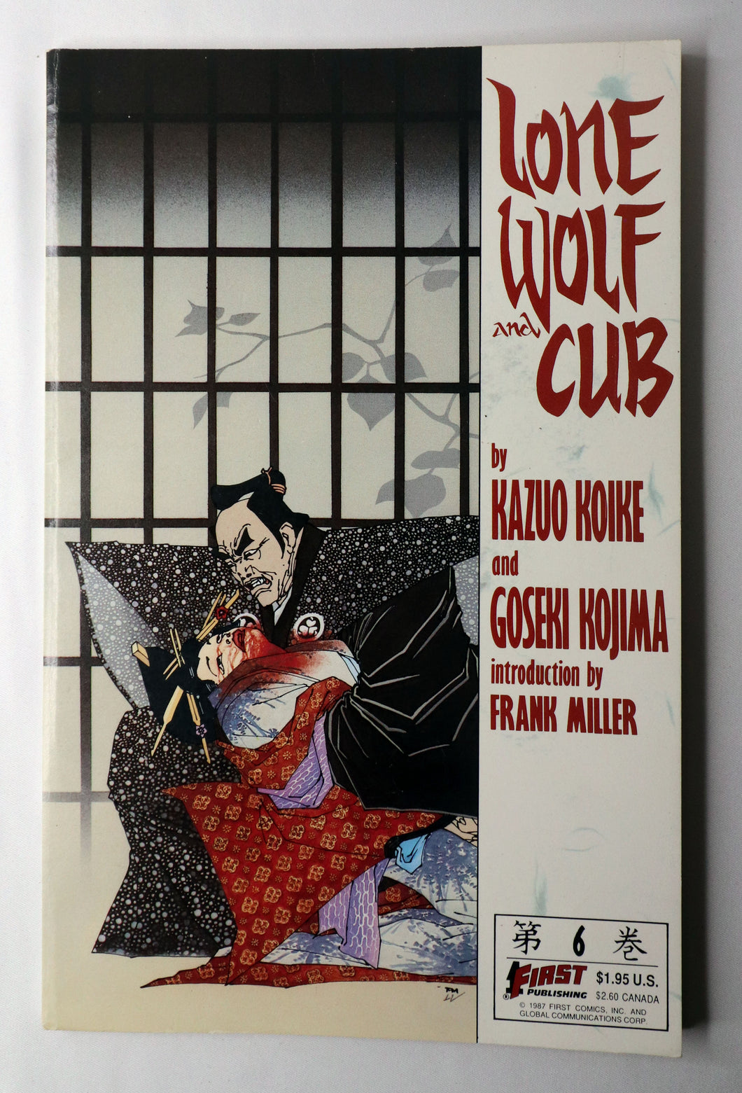 Graphic Novel Comic TPB - Action - Lone Wolf And Cub - #6 First Publishing - Kioke & Kojima - VG+ - 1st Printing 1987 - Frank Miller