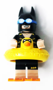 LEGO Batman Movie Minifigures Series 1 - "Vacation Batman" W/ Accessories & Figure Roster