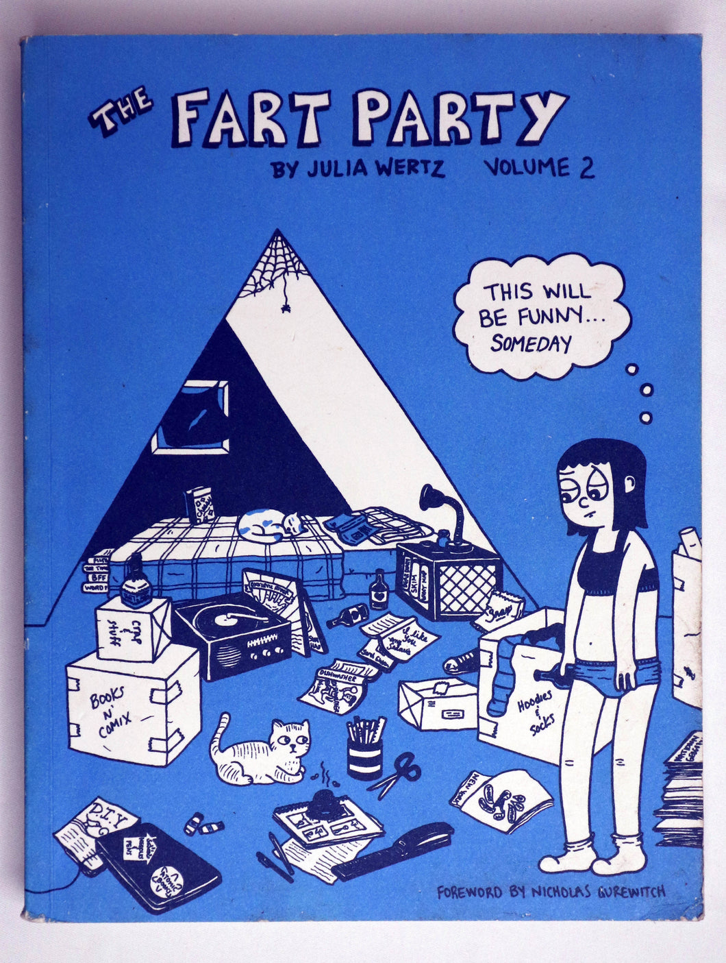 The Fart Party By Julia Wertz Vol. 2 Softcover Comic Book Indie Zine TPB USED