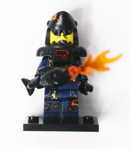 LEGO Ninjago Movie Minifigures  - "Shark Army Great White" W/ Accessories & Figure Roster