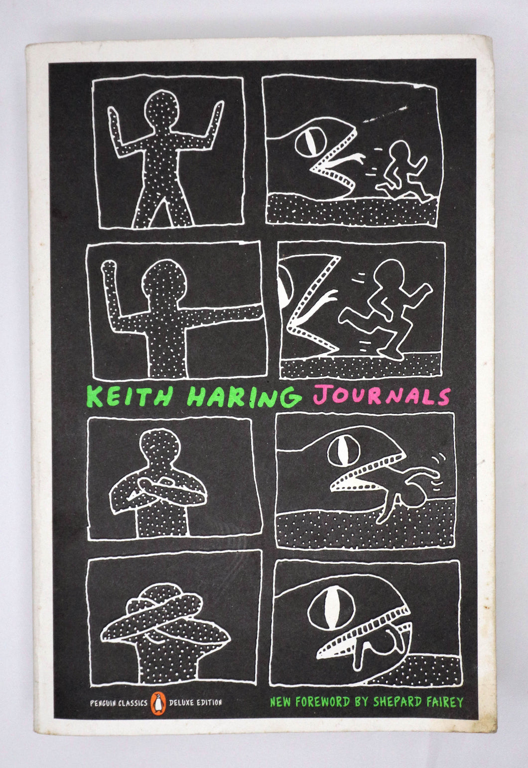 Book Non-Fiction Softcover - Keith Haring Journals - Penguin Classics Deluxe Edition USED (VG+) 80s NYC Graffiti Street Art