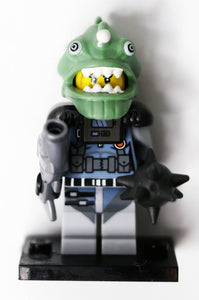 LEGO Ninjago Movie Minifigures  - "Shark Army Angler" W/ Accessories & Figure Roster