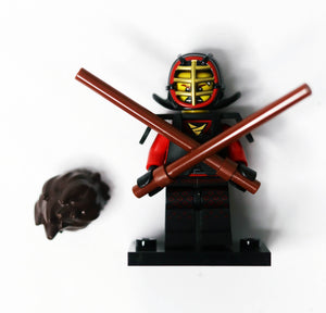 LEGO Ninjago Movie Minifigures  - "Kai Kendo" W/ Accessories & Figure Roster