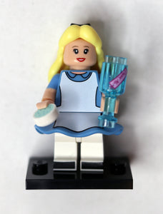 LEGO Disney Movie Minifigures - Series 1 - "Alice" W/ Accessories & Figure Roster