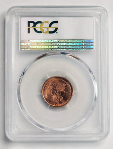 Coin US 1c - 1958 P - Lincoln Penny - PCGS Graded - MS64RD - Red - Philadelphia Mint -GEM Proof