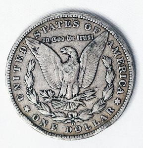 Coin US $1 - 1901 O - Morgan Dollar - GOOD (G) - Early 20th Century Production Date  - .900 Silver Content