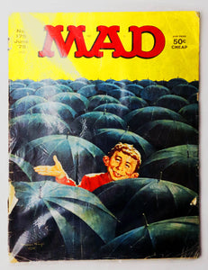Magazine Humor Vintage - Mad Magazine - June 1975 - No. 175 - GOOD Condition - RARE