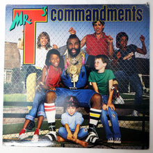 Load image into Gallery viewer, Vinyl Record 12&quot; LP - Children&#39;s / Humor - Mr. T&#39;s Commandments - Feat. Afrika Islam / Ice T - VG+-NM
