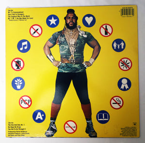 Vinyl Record 12" LP - Children's / Humor - Mr. T's Commandments - Feat. Afrika Islam / Ice T - VG+-NM