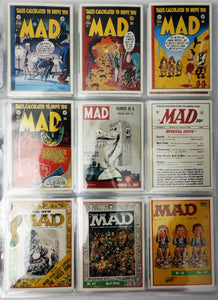 Trading Cards Non-Sports - MAD Magazine Comic Trading Cards - Series 2 - Complete Set - Lime Rock TM - 1992 - W/ New Binder & 3-Hole 9 Pocket Vinyl Sleeve Pages - 64 Cards In Set - MINT