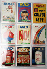 Load image into Gallery viewer, Trading Cards Non-Sports - MAD Magazine Comic Trading Cards - Series 2 - Complete Set - Lime Rock TM - 1992 - W/ New Binder &amp; 3-Hole 9 Pocket Vinyl Sleeve Pages - 64 Cards In Set - MINT