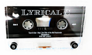 Music Cassette Tape - Hip-Hop / Rap / Conscious / Independent - Lyrical C - 1997 - Cali / West Coast / Bay Area - Indie Hip Hop - Ultra RARE Tape EP - NM