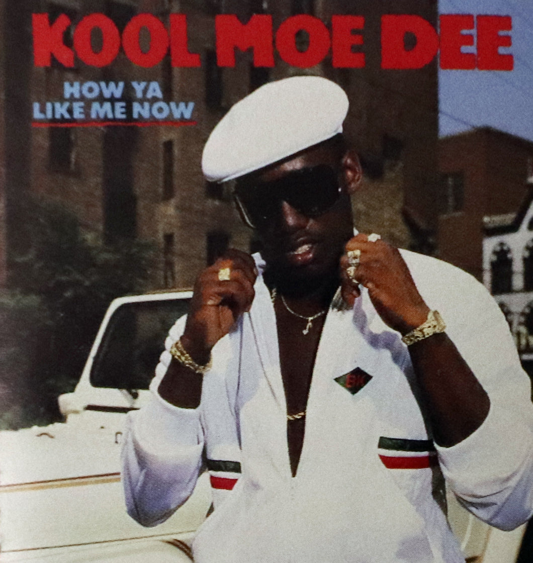 Music Cassette Tape - Hip-Hop / Rap / Classic - Kool Moe Dee - How Ya Like Me Now? -  1987 -  Jive / Rooftop Records ‎– 1079-4-J - Classic East Coast Rap Album - RARE - VG+