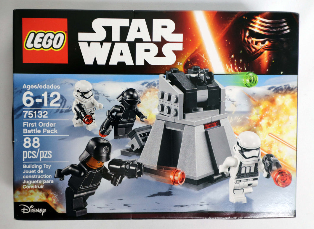 LEGO Star Wars - Base & Minifigure - Star Wars Micro Fighters - First Order Battle Pack - FO Base & FO Crew Minifigure - Disney - 75132 - NEW / Original Packaging