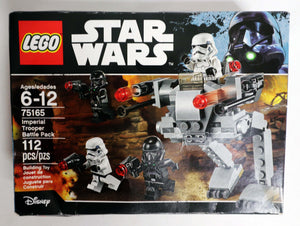 LEGO Star Wars - Vehicle & Minifigure - Star Wars Micro Fighters -  Imperial Trooper Battle Pack - Vehicle & Imperial Death Trooper Minifigure - Disney - 75165 - NEW / Original Packaging