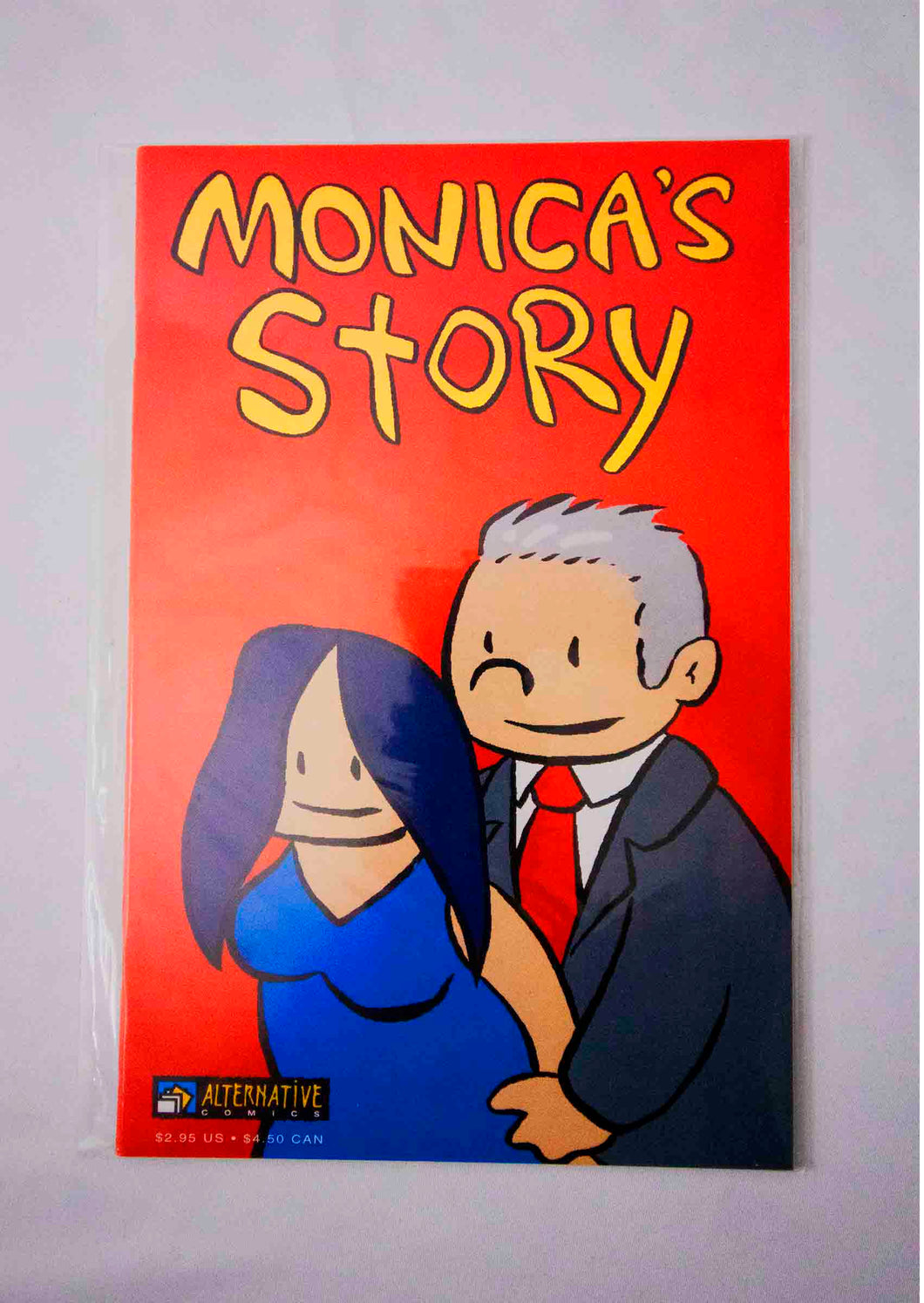 Comic Book Independent - Alternative Comics:  Monica's Story - One Shot - USED / LIKE NEW