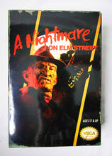 Load image into Gallery viewer, Toy Vintage Action Figure - Freddy Kruger - Nightmare On Elm Street / NOES - Game Stop Exclusive - 1989 - NECA / Reel Toys - MINT In Box - MIB - Original - RARE - Hard To Find