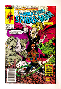 Comic Book Superhero - Marvel Comics:  Amazing Spiderman - Issue #319 - The Scorpion's Tail Of Woe / Part 2 Of 2 - Todd McFarlane - NM - High-Grade - Scorpion / Blacklash / Rhino / Mary Jane / Harry & Liz Osborn
