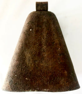 Home Decor Agriculture Vintage - Antique Cow Bell - Interior Design - Lots Of Character