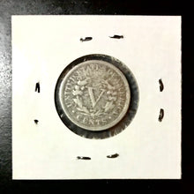 Load image into Gallery viewer, Coin US 5c - 1899 P (Philly Mint) “V” Nickel .05 (Good, G-6)