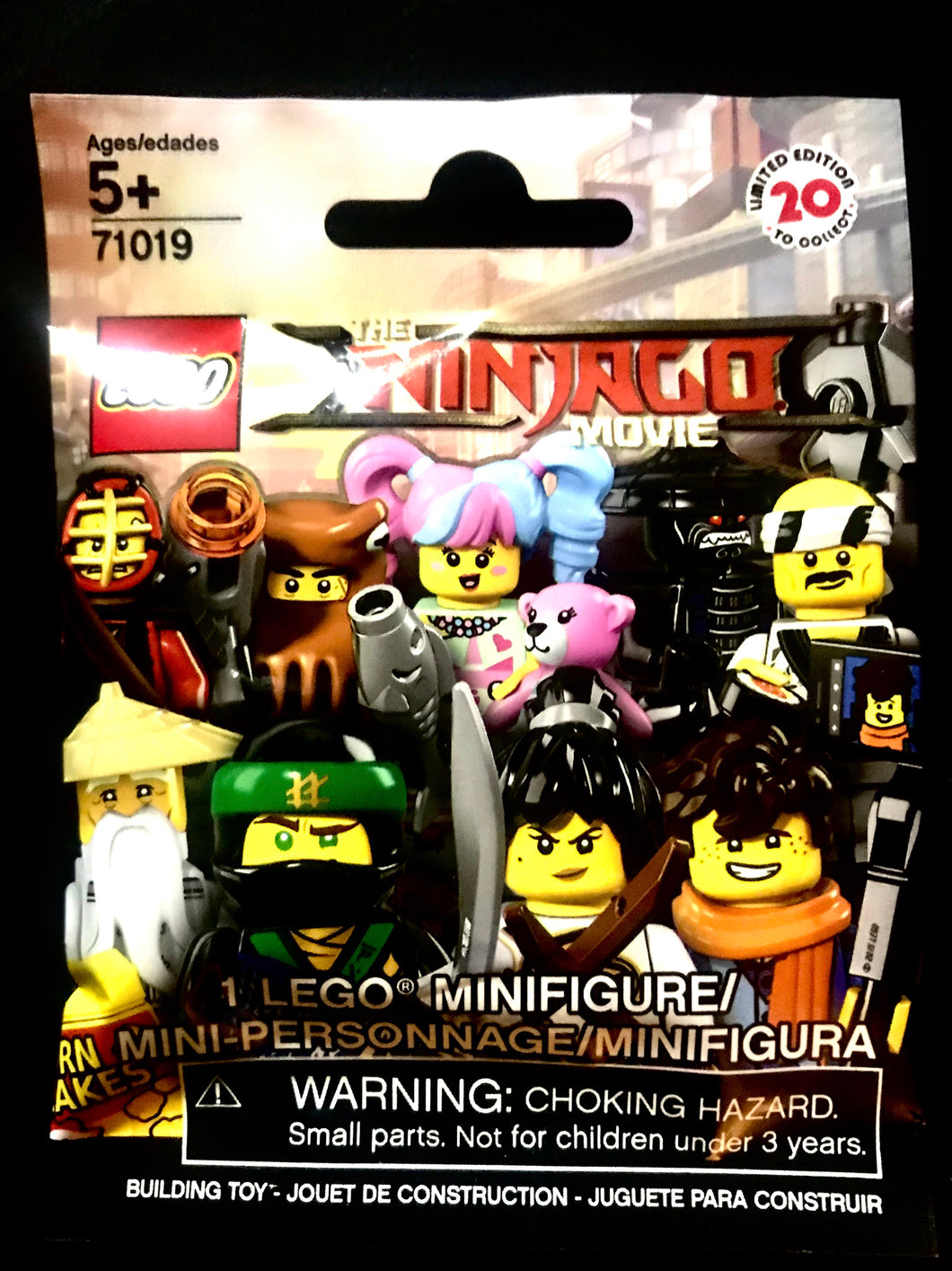 LEGO 1 x Blind Pack - Ninjago Movie - 71019 - Minifigure - *NEW* - 1 / 20 Movie Characters