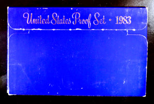 Coin US Proof Set - 1983 US Mint Proof Set - San Francisco - 5 Coin Set W/ OGP