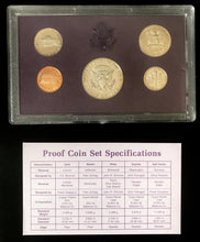 Load image into Gallery viewer, Coin US Proof Set - 1987-S US Mint Proof Set 5 Coin W/ COA + Original Gov’t Issue Box