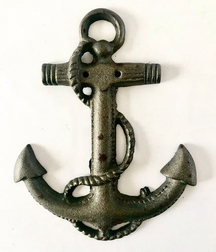 Vintage Decor: Cast Iron Nautical Anchor Metalwork