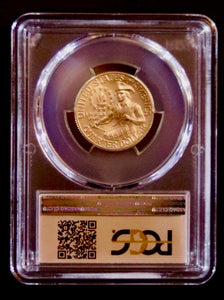 Coin US 25c - 1976-S Silver Bicentennial Quarter - PCGS Graded MS65 - San Francisco Mint