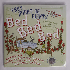 Book Music New - Bed Bed Bed - Songs By "They Might Be Giants" - Illustrations By Marcel Dzama - A Bedtime Book & CD - NEW