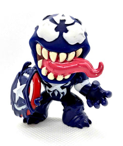 Toy Superhero Bobblehead - Funko Pop - Venom Mini Figure X Captain America - From Blindbox - 2020