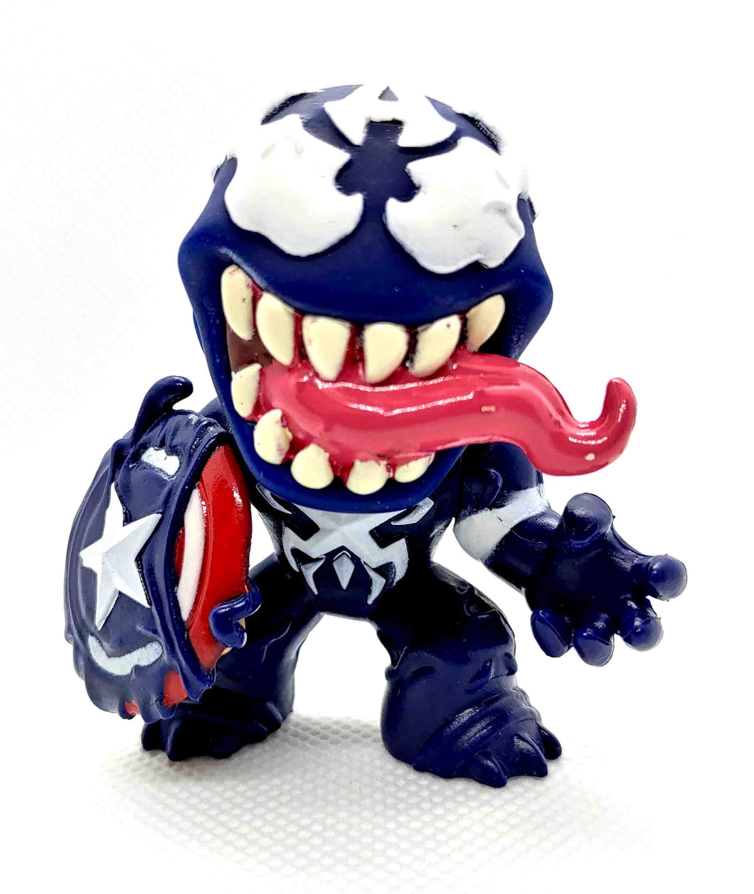 Toy Superhero Bobblehead - Funko Pop - Venom Mini Figure X Captain America - From Blindbox - 2020