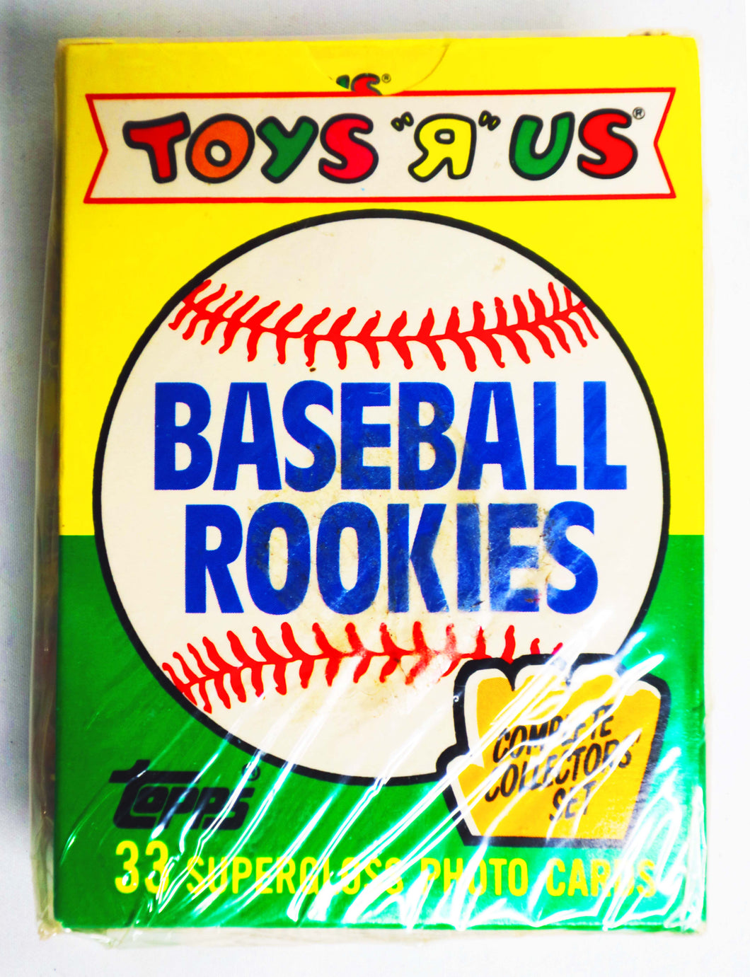 Trading Cards Sports - Supergloss Photo Cards - 1989 Baseball Rookie Card Set - 33 Card Set - Toys R Us Baseball Rookies- Complete Set - Full Factory Set