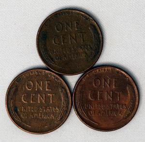 Coins 1c Roll US - Wheat Penny Roll - 1909-1958 - 50 Count 1 Cent Roll - Average Circulation - 95% Copper
